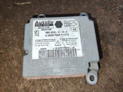 Peugeot 206 Légzsák Elektronika *148757* 9653441980