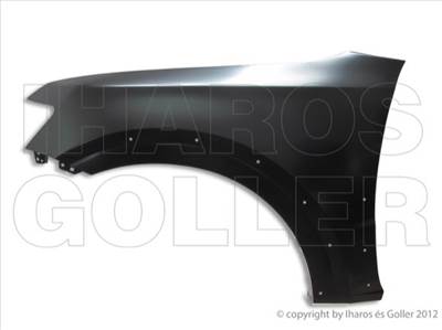 Mitsubishi Pajero 2007-2021 - Első sárvédő bal, díszléc lyukakkal