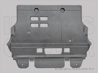 Citroen DS4 2011-2015 - Alsó motorvédő lemez, hátsó rész