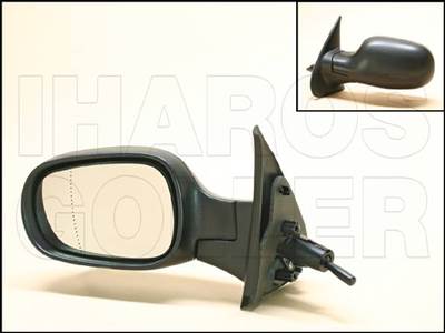 Nissan Micra 2003-2005 - Külső tükör bal, bowd. állíth., aszferikus