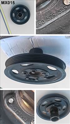 Opel Astra G, Opel Astra H, Opel Combo C, Opel Corsa C, Opel Meriva A főtengely szíjtárcsa 0858665 90529559