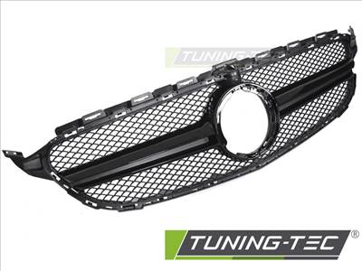 MERCEDES W205 18-21 / S205 18-21 / C205 18-23 / A205 (18-23) FÉNYES FEKETE Tuning-Tec Hűtőrács