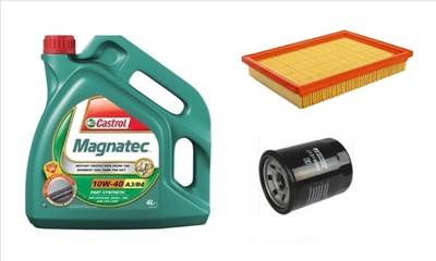 Suzuki Swift III 2005-2010.09 olajcsere szett 1.3-1.5 benzin - levegőszűrő, olajszűrő, Castrol Magna