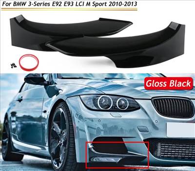 BMW E92 E93 Lci lökhárító toldat, 2010-2013