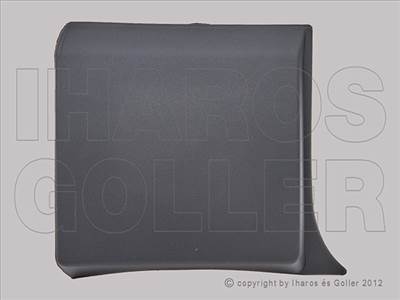 Fiat Talento 2016-2021 - B-oszlop díszléc jobb, fekete