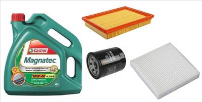 Suzuki Swift III 2005-2010.09 olajcsere szett 1.3-1.5 benzin - levegőszűrő, olajszűrő, pollenszűrő, 