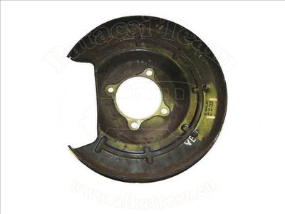 Opel Zafira C 2011-2019 - takarólemez, hátsó féktárcsa, jobb oldali, 292mm tárcsához