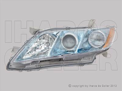 Toyota Camry 2006-2011 - Fényszóró H11/HB3 bal, kék színű (OE)