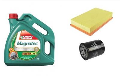 Suzuki Wagon R olajcsere szett 1.3 G13BB motorszám, levegőszűrő, olajszűrő, Castrol Magnatec 10w40 o