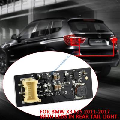 BMW F25 X3 hátsó lámpa LED javító panel, B003809.2
