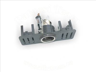 Opel Corsa C 2000-2006 - szivargyújtó aljzat, érmetartóval, kardánalagút konzol, kivéve fűthető ülések