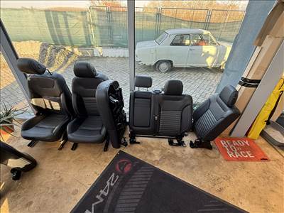 Mercedes GLE Fekete bőr fűthető ülés szett 