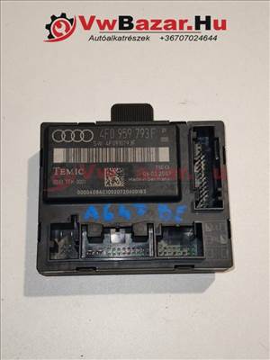 Komfortelekronika AUDI A6 4F bal első ajtóvezérlő elektronika 4f0959793f 4F0959793F