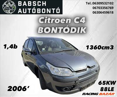 Citroën C4 bontott alkatrészei