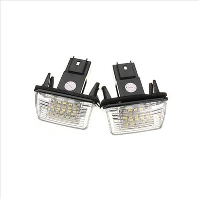 Citroen C4 I Grand Picasso új utángyártott rendszámtábla led világítás 2006-2013-ig