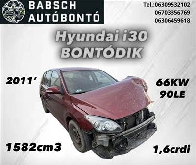 Hyundai i30 (FDH) bontott alkatrészei