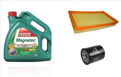 Suzuki Wagon R olajcsere szett 1.3 M13A motorszám, levegőszűrő, olajszűrő, Castrol Magnatec 10w40 ol