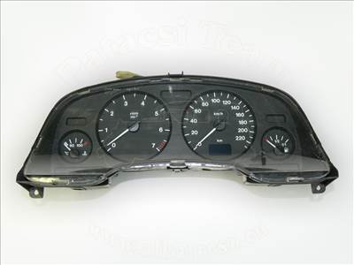 Opel Zafira A 1998-2005 - műszeregység, fekete számlapokkal, KMH, (x/z)16,18(xe/xe1/xel/yng), 00-, jelölés: HY/BT/EM, 