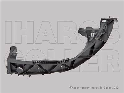 BMW 1 2007-2011 E87/E81 - Első lökhárítótartó sín, bal (fényszóró alatti)