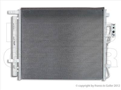 Hyundai Santa Fe 2009-2012 - Légkondihűtő (diesel)