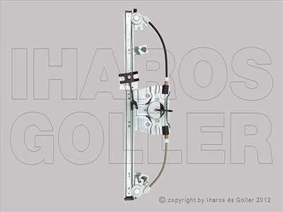 Fiat Panda 2012- - Ablakemelő motor nélkül, jobb első