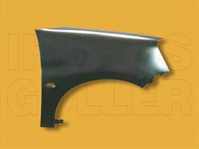 Peugeot Partner 2002-2008 - Első sárvédő jobb, díszléc lyuk nélkül