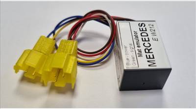 Mercedes W176 W246 A207 C207 W207 W212 3vezetékes ülésfoglaltság érzékelő emulátor