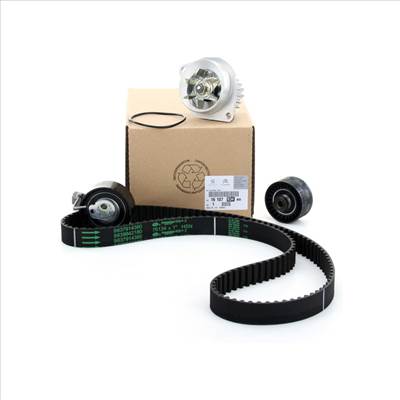 Peugeot 2008 I 1.6 VTI gyári új vezérműszíj készlet vízpumpával, vezérlés szett 134 fogas vezérműszíjjal 2016-tól