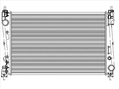 Opel Corsa D 2006-2014 - Vízhűtő