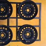 VW Golf V-Seat-Skoda-Audi (5531)(RT)KFZ9165 használt 15" 5x112 lemezfelni 