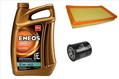 Suzuki Ignis olajcsere szett 2003-2007, 1.3-1.5 benzin levegőszűrő, olajszűrő, Eneos Premium Hyper 5
