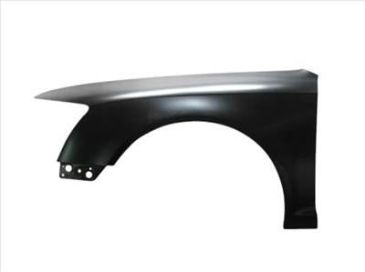 Audi A6 (C6/4F) 2008.10.01-2011.03.31 utángyártott új bal első sárvédő, nem oldalvillogós  Alumínium 4f0821103f