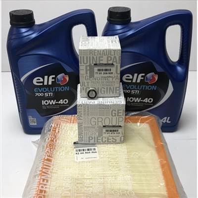 Renault Master II 2.5dci gyári új olajcsere csomag és üzemanyagszűrő 2001-2006-ig