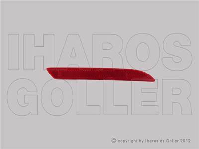 Honda Insight 2009-2013 - Hátsó prizma a lökhárítóba (kombi) jobb