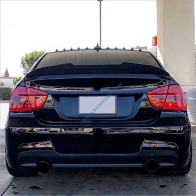 BMW E90 PSM style spoiler / csomagtér szárny, fényes fekete