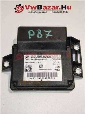 Kézifék elektronika VW Passat B7 3aa907801g 3AA907801G