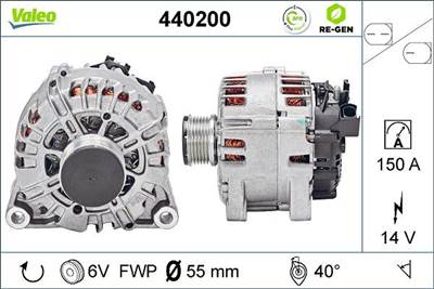 generátor VALEO 440200 for FORD, MAZDA