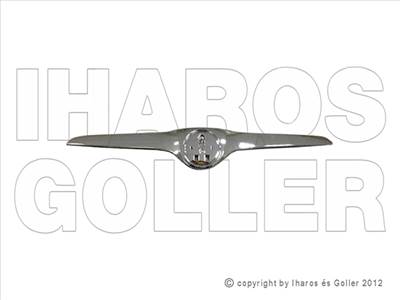 Skoda Fabia 2007-2010 - Hűtődíszrács felső krómléc embléma nélkül