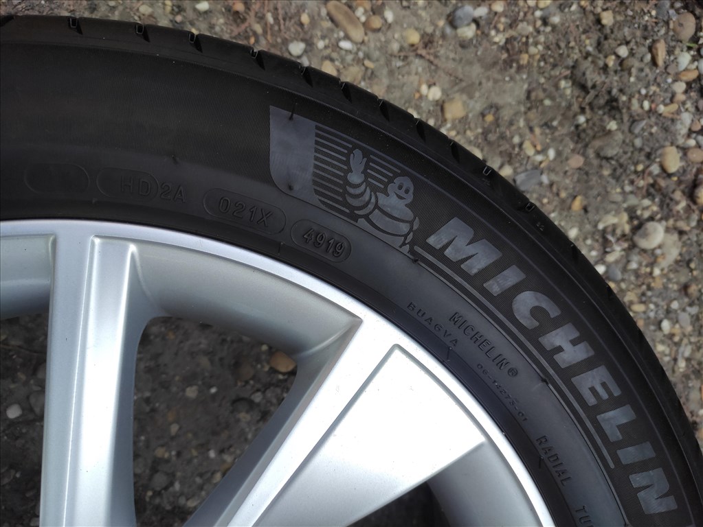17" 5x100 Skoda Kamiq VW T-cross 205/55r17 Michelin nyári 185eft/4db 5. kép