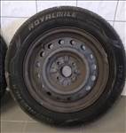  4x100 lyukosztású 14" használt lemezfelni, rajta 175/65 használt nyári gumi