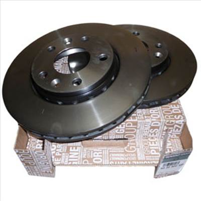 Dacia Duster gyári új féktárcsa pár első tengely 2010-től