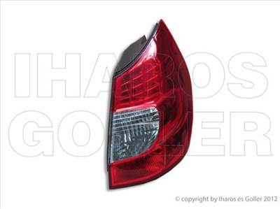 Renault Megane Scenic 2006-2009 - Hátsó lámpa üres, LED jobb  DEPO