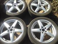  5x112 17" Dezent alufelni, rajta 225/45 Bridgestone Blizzak6 téli gumi 2024-es