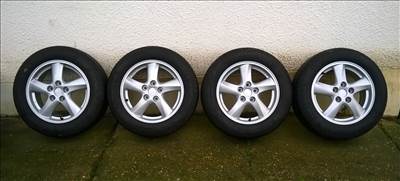 Eladó 4db 16-os 5x114.3-as Enkei alufelni 205R60R16 Fulda nyári gumival