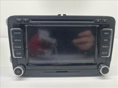 Volkswagen Golf VI RNS 510 fejegység / rádió (31993) 1t0035680p