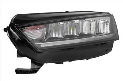 Skoda Octavia IV. 2020.06.15-2024.04.01 utángyártott új bal első fényszóró LED (motorral) elektr.nélk. TYC 5e4941015