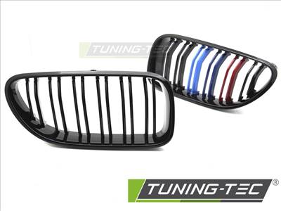 BMW F12 / F13 (11-18) FÉNYES FEKETE Tri-Colour Tuning-Tec Hűtőrács