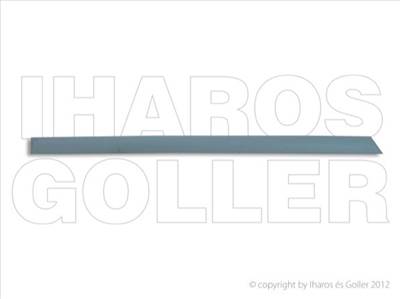 Opel Vectra C 2001-2008 - Hátsó ajtó díszléc (4/5 a.) jobb, alapozott