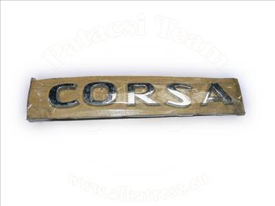 Opel Corsa E 2014-2019 - felirat, csomagtérfedél, CORSA