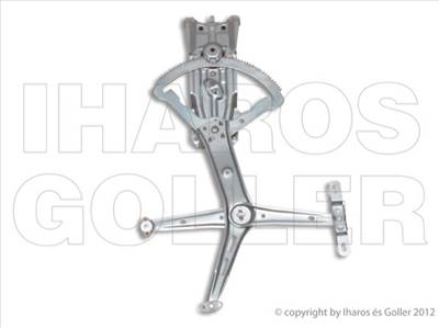 Opel Astra H 2003-2012 - Ablakemelő motor nélkül jobb első (3/4/5a/kombi)